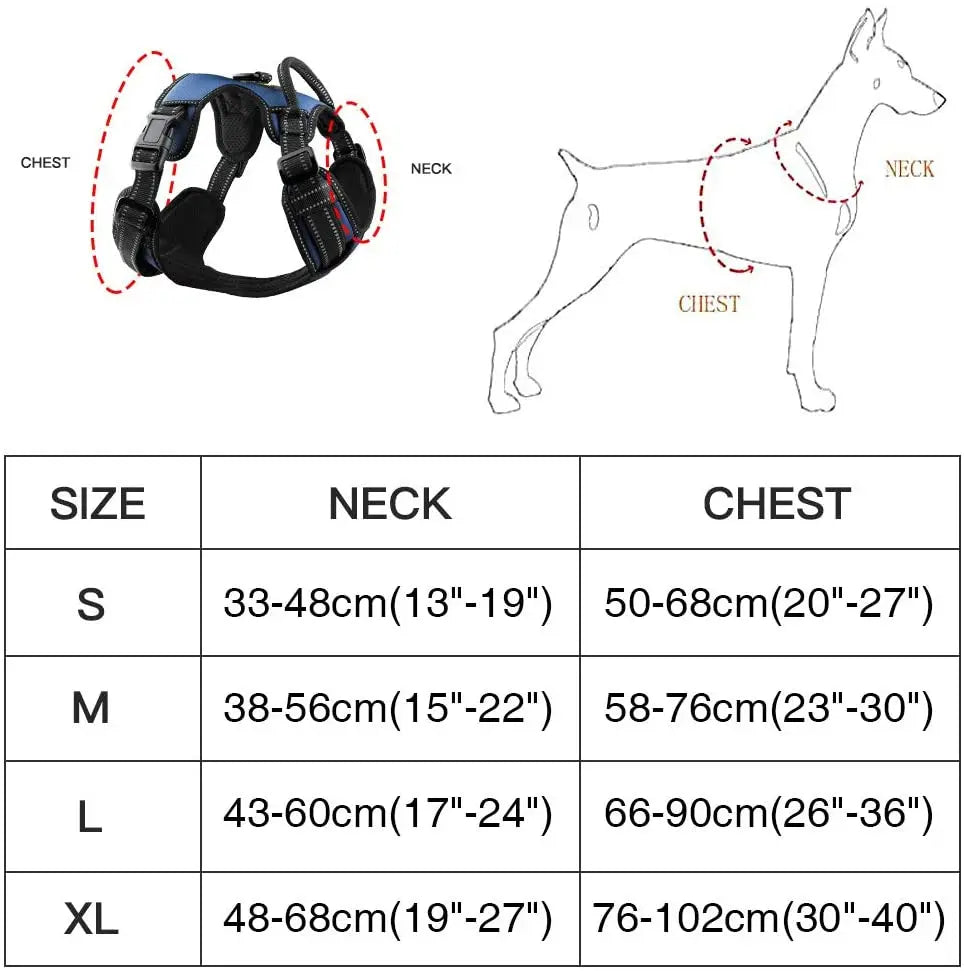 No-Pull 4-In-1 Dog Harness